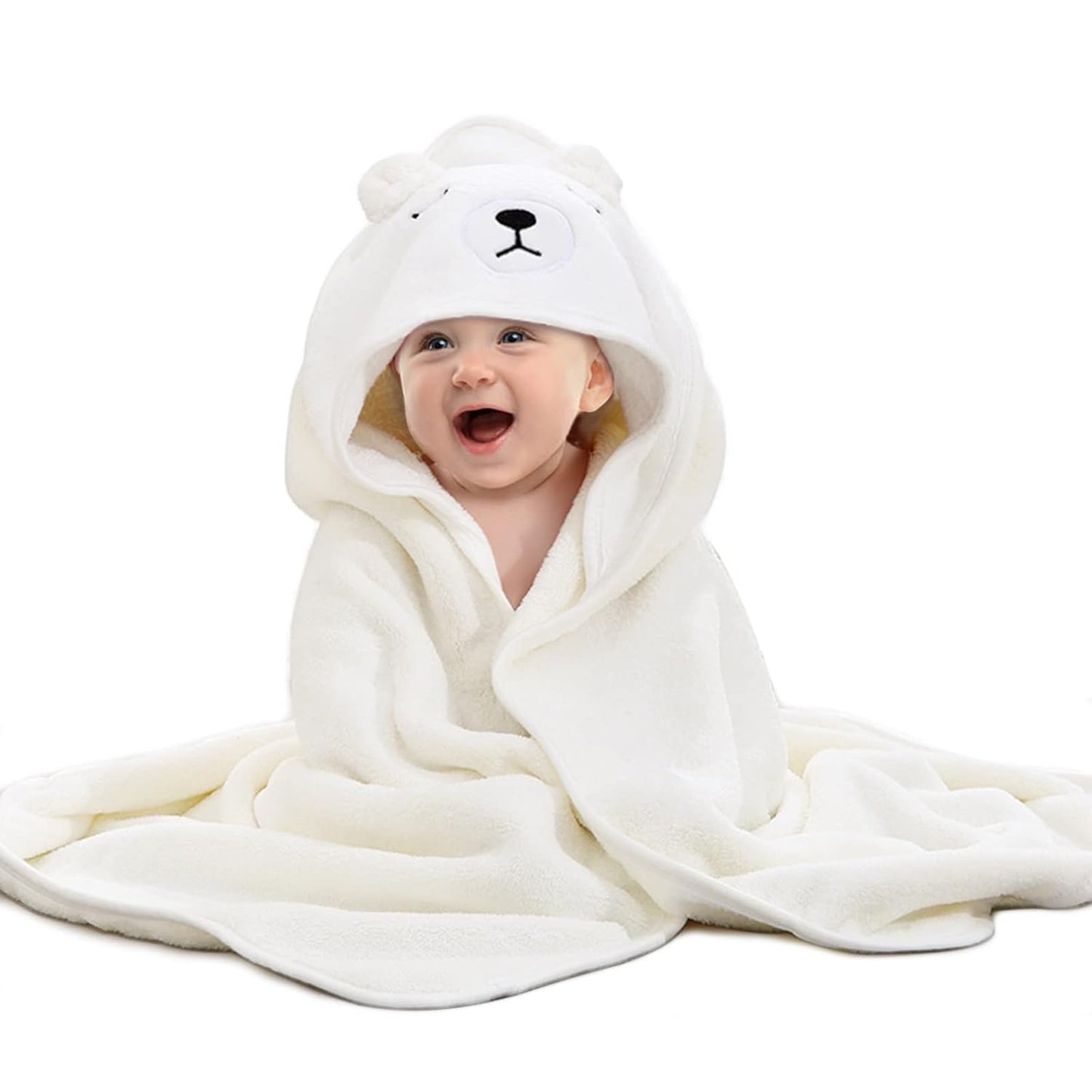 Hooded Baby Towel, Pool Baby Bath Towel with Hood