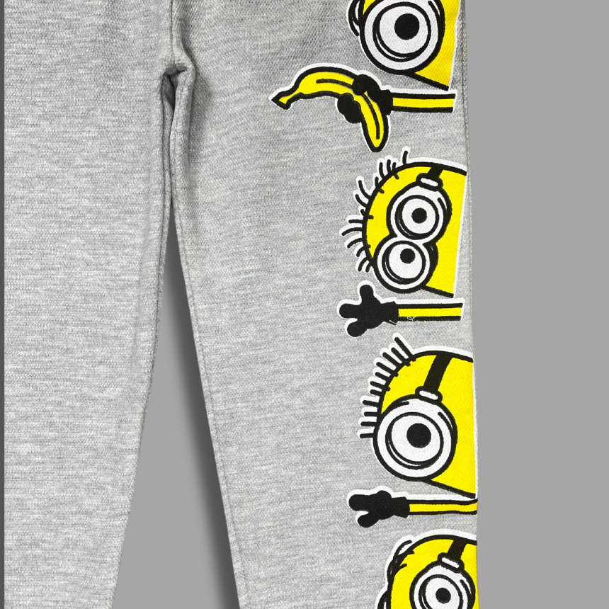 希少デザイン✨MINIONS x MILO スウェット XL グレー Kids' Minions Printed Sweatshirt & Jogger Set – 2-Piece