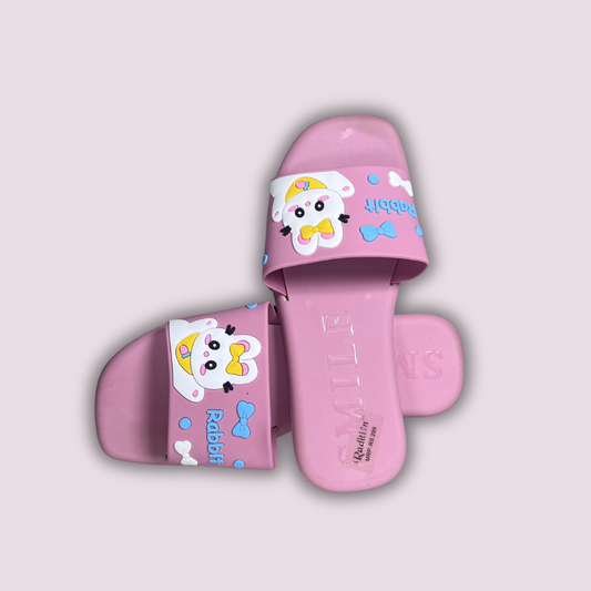 Rabbit Printed Slippers & Sliders for Girls