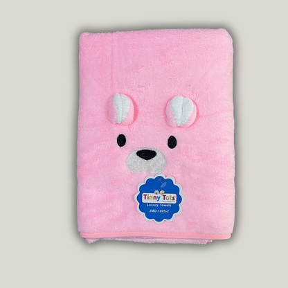Kids Cute Animals Shape Bath Towel