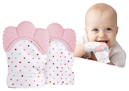 Baby Soft Teething Mitten Teether Glove (3-6Months)