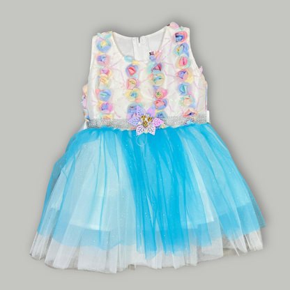 Sleeveless Party Frock