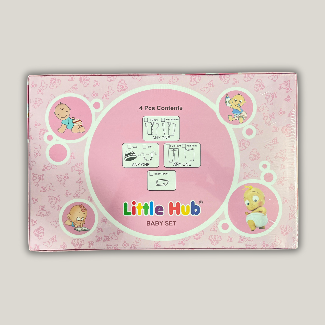 Unisex Baby Gift Set 100% Cotton