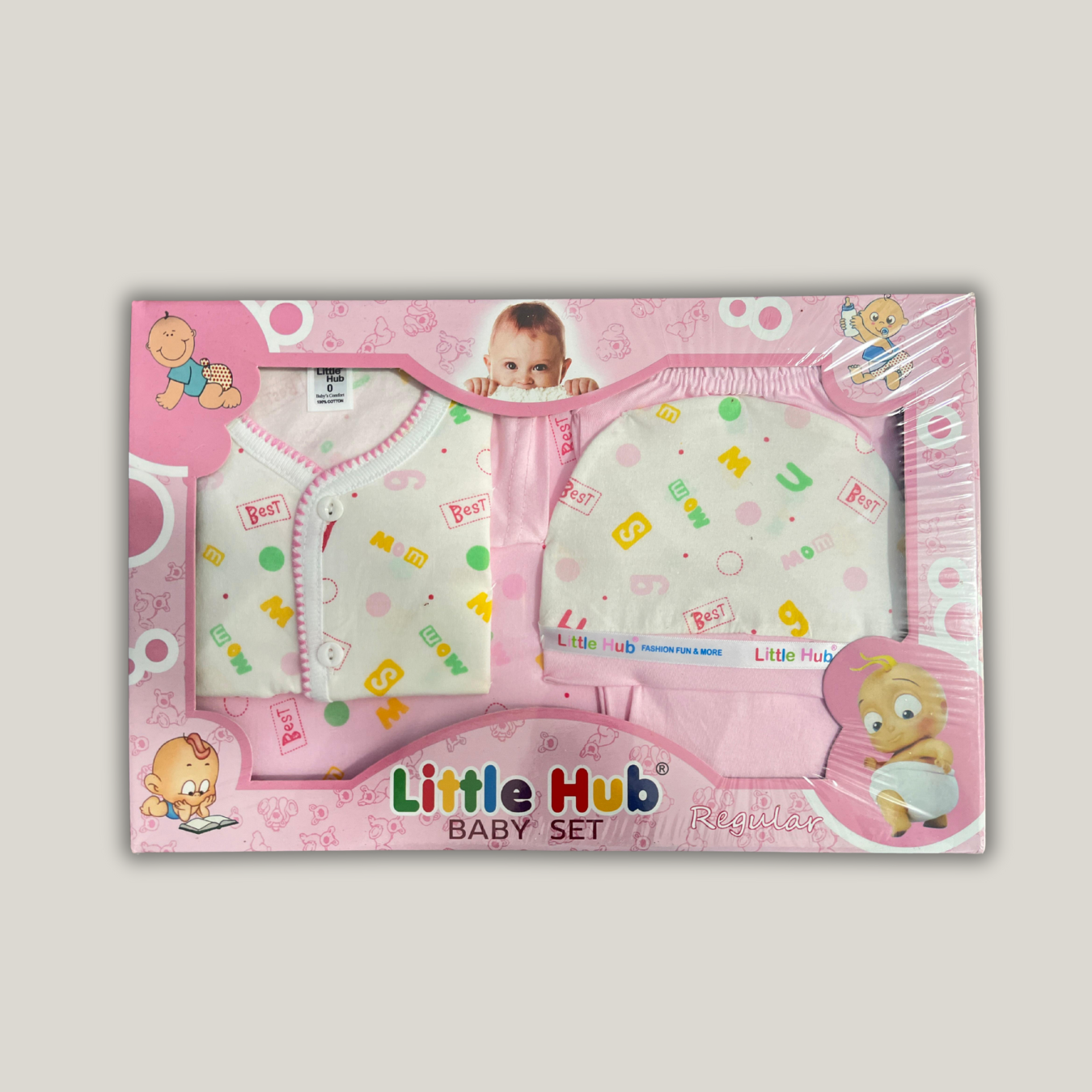 Unisex Baby Gift Set 100% Cotton