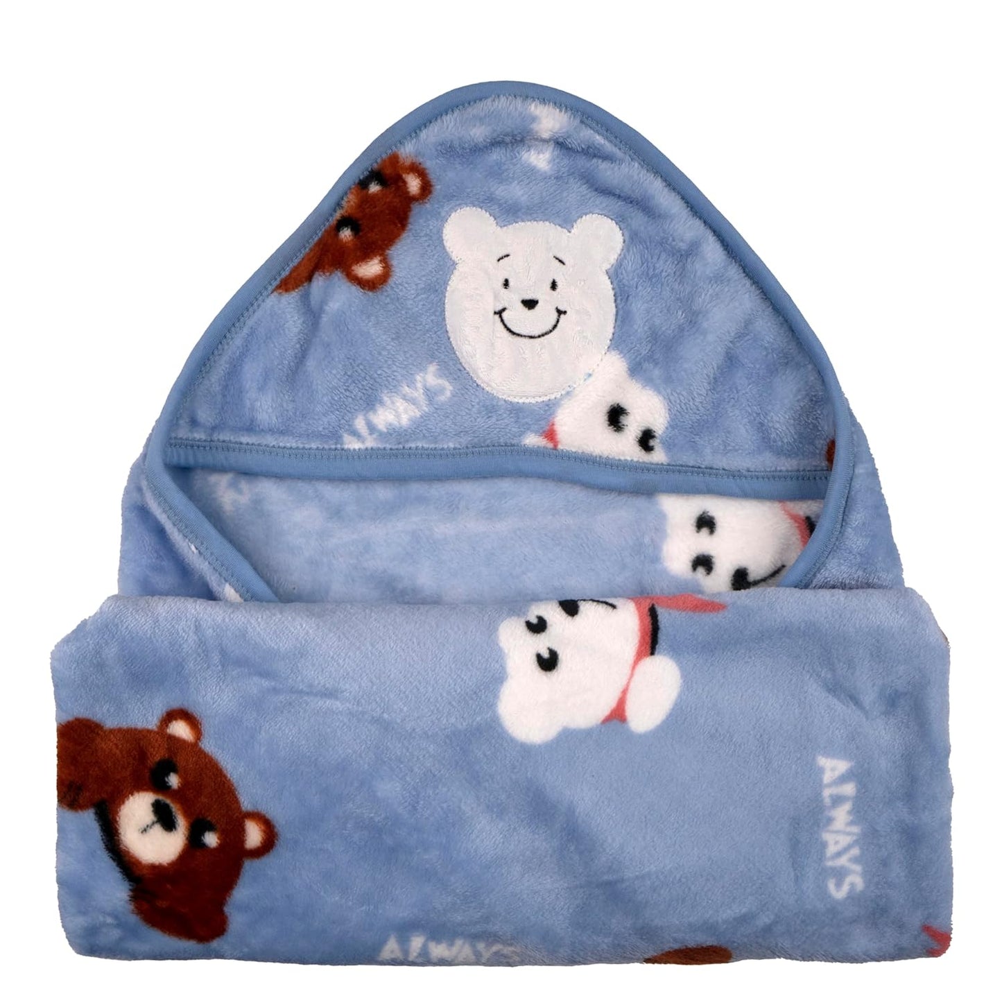 Newborn Baby Blanket with hood